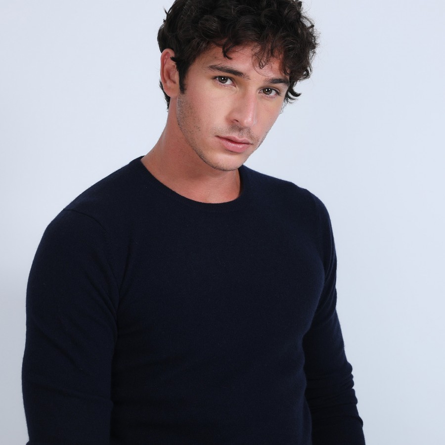 Round-neck cashmere jumper - Evain