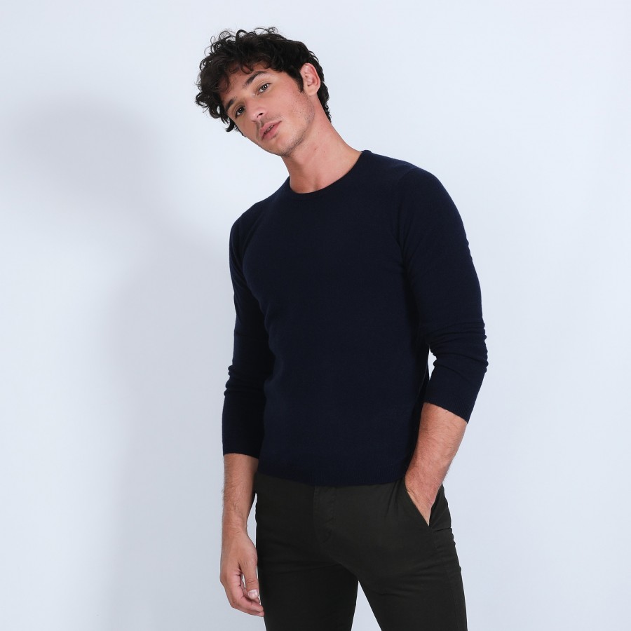 Round-neck cashmere jumper - Evain