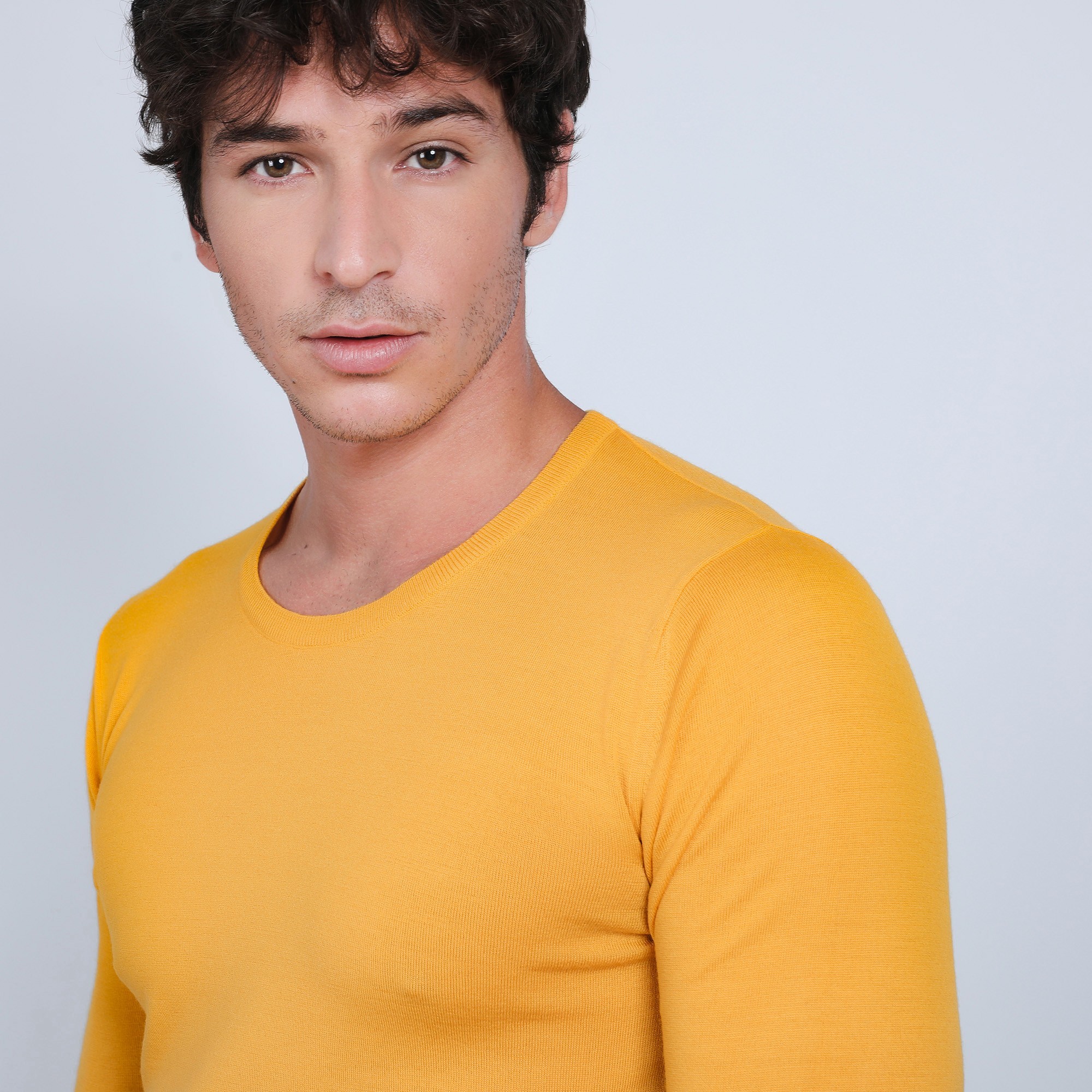 Pull col rond en laine mérinos - Bardem