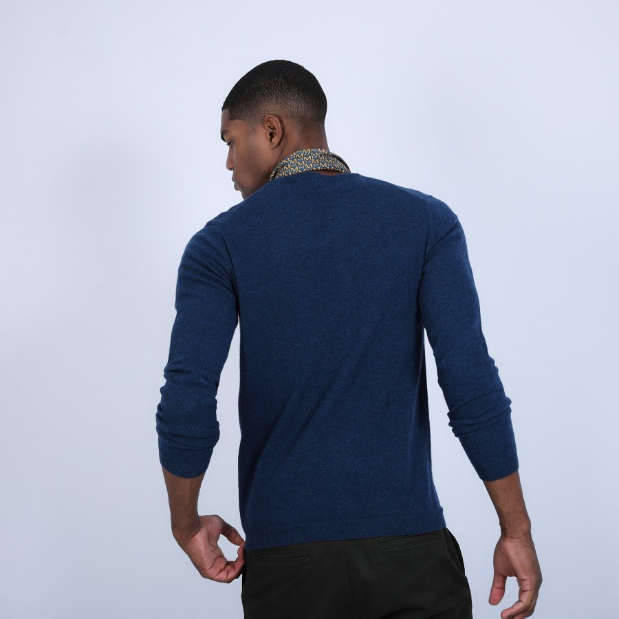 V-neck jumper in cashmere - Evann