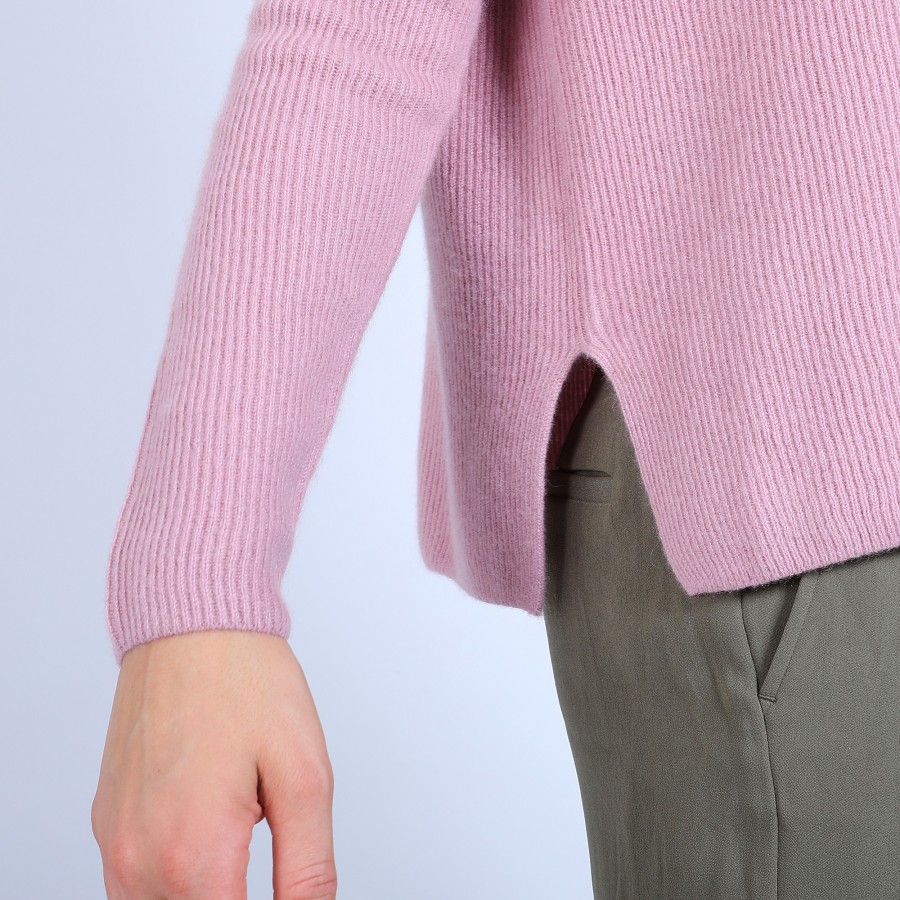 Suéter de cashmere com botões nas costas - Becky