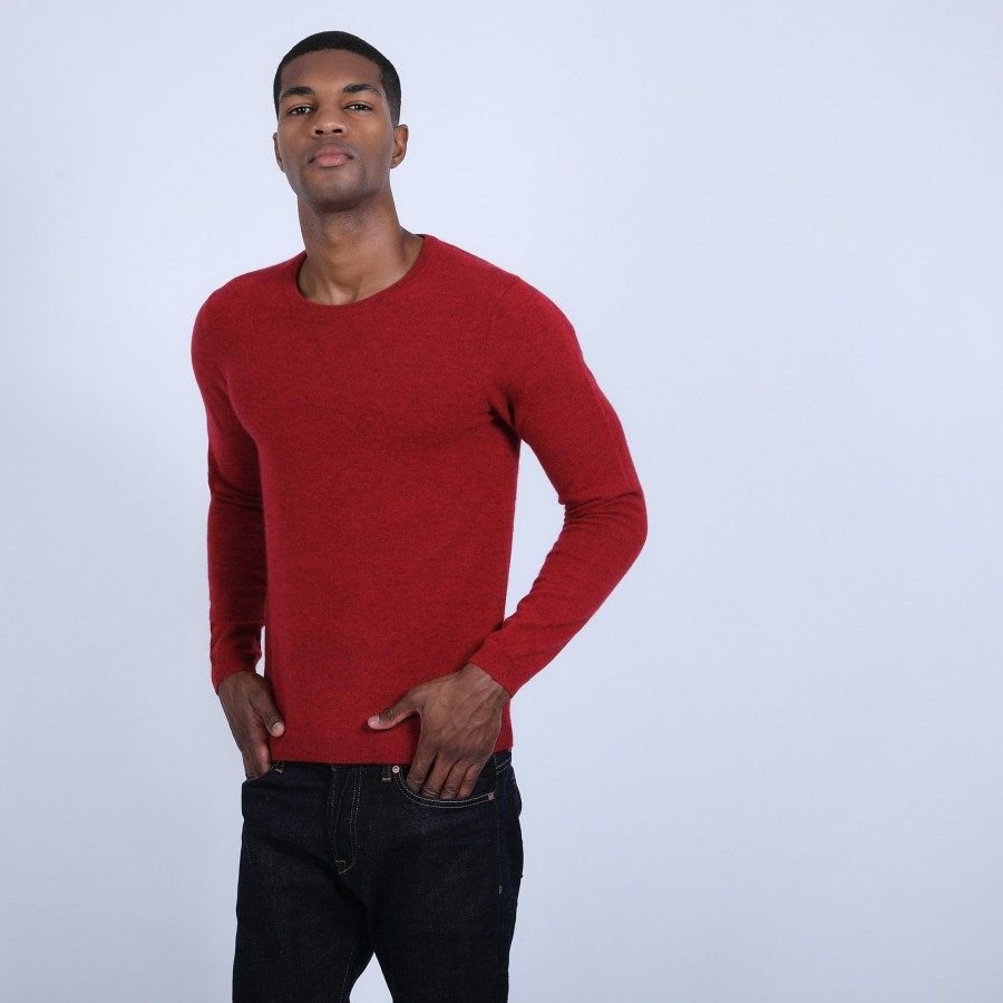 Suéter de cashmere com gola redonda - Evain