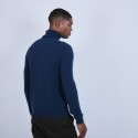 Pull col roulé en cachemire - Bruno 6641 crique - 03 Bleu foncé