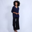 Pull col V en cachemire - Olga