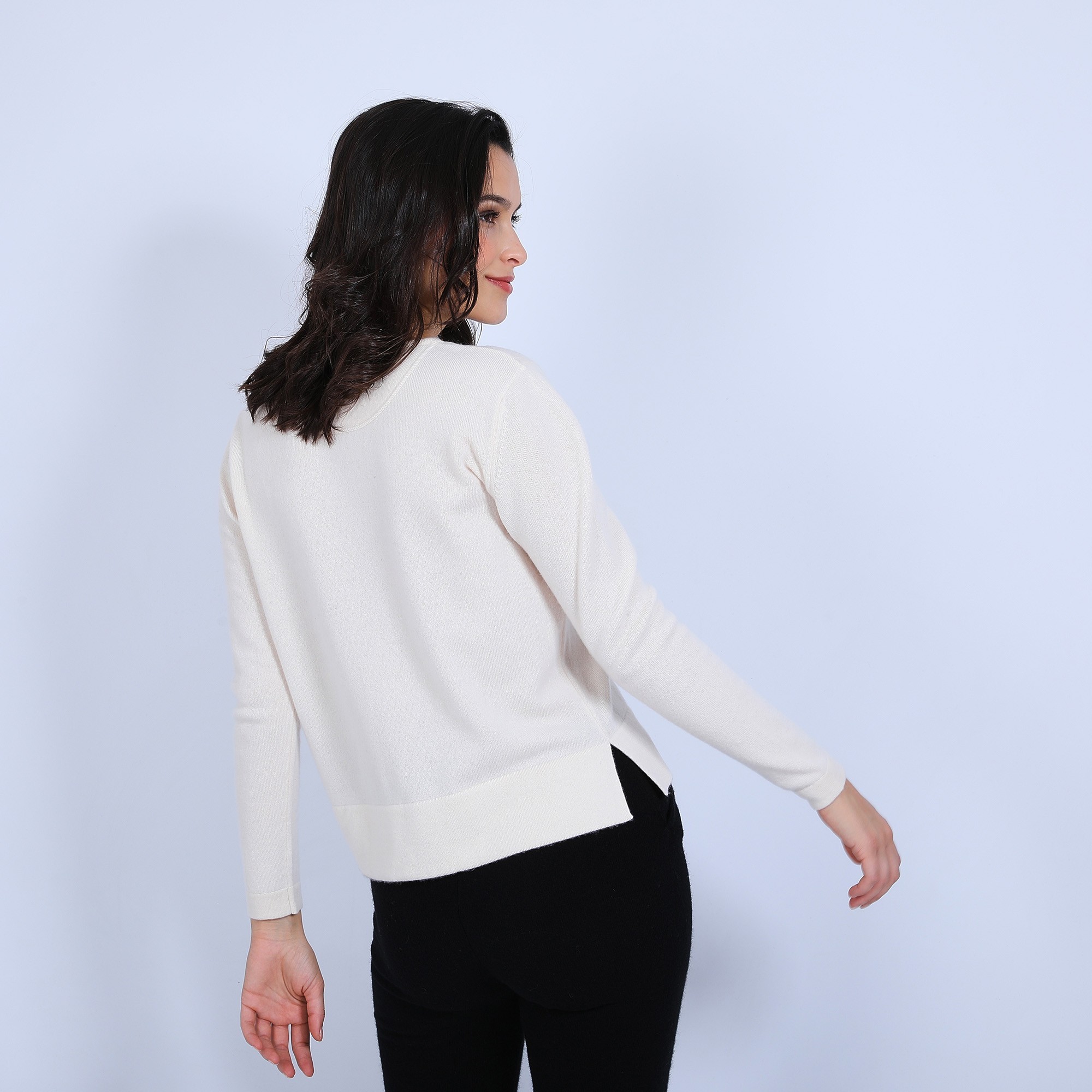 Pull court fentes côtés - Ophélie