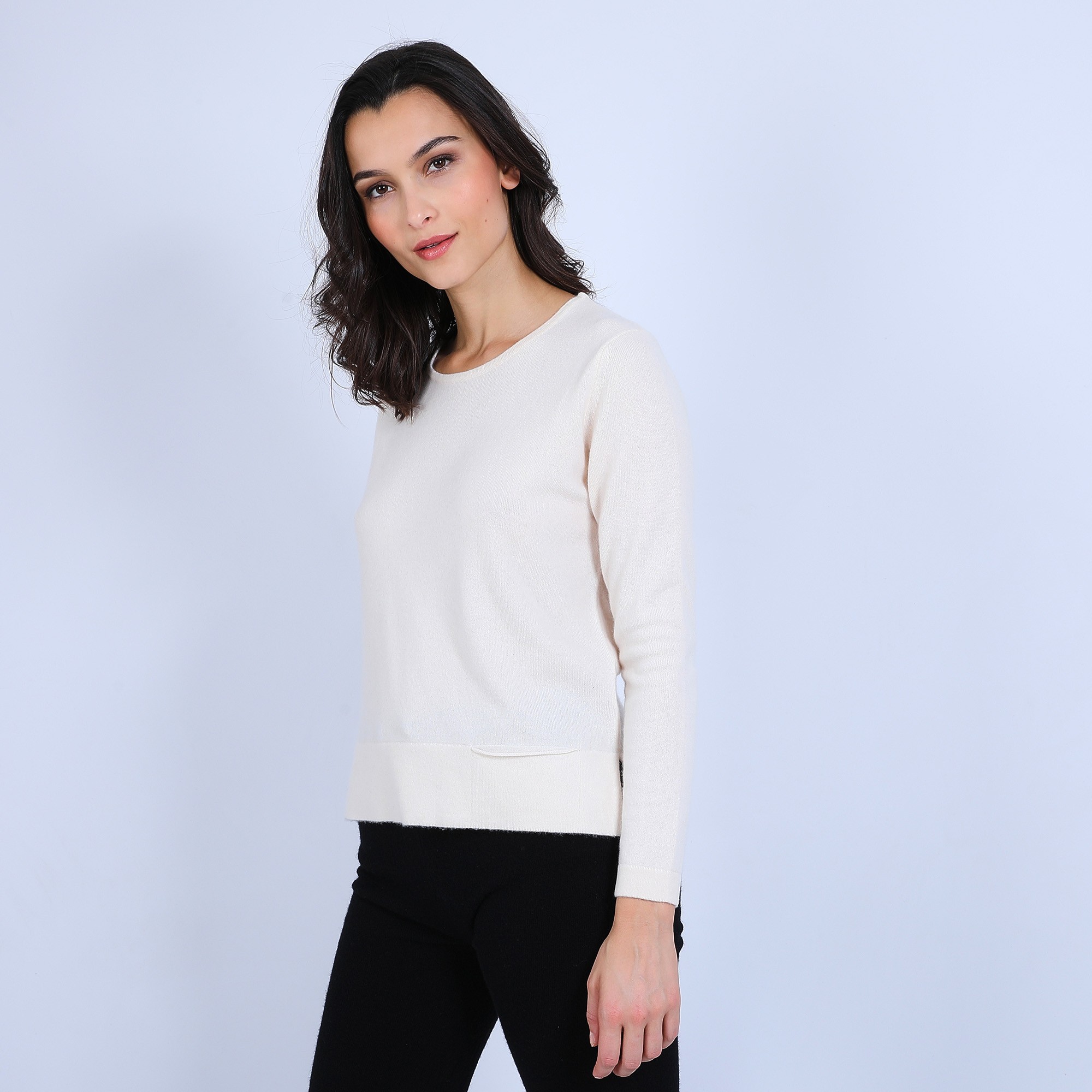 Pull court fentes côtés - Ophélie