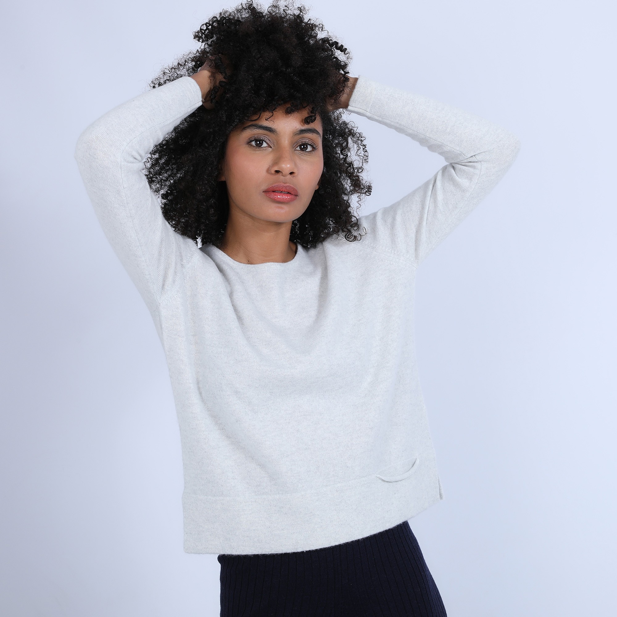 Pull court fentes côtés - Ophélie