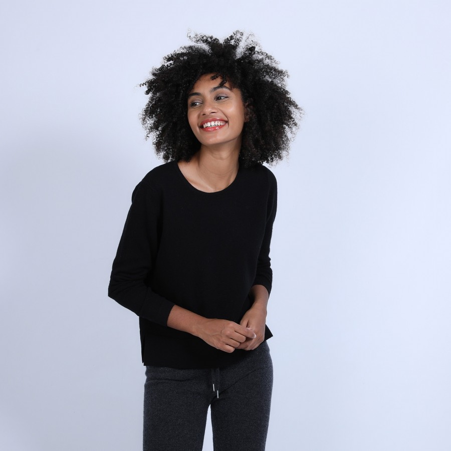 Pull court fentes côtés - Ophélie