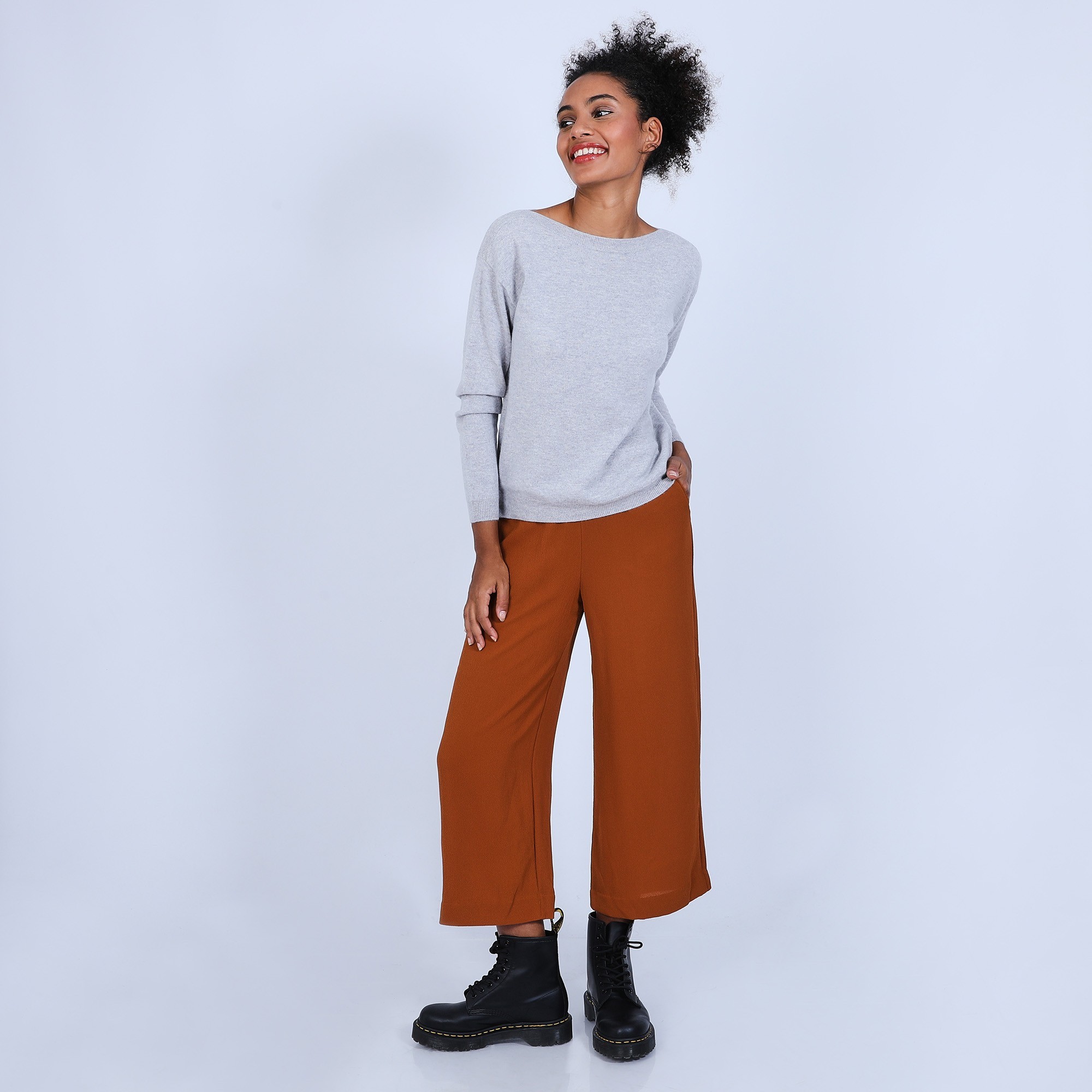 Pull col bateau avec petite poche - Bal