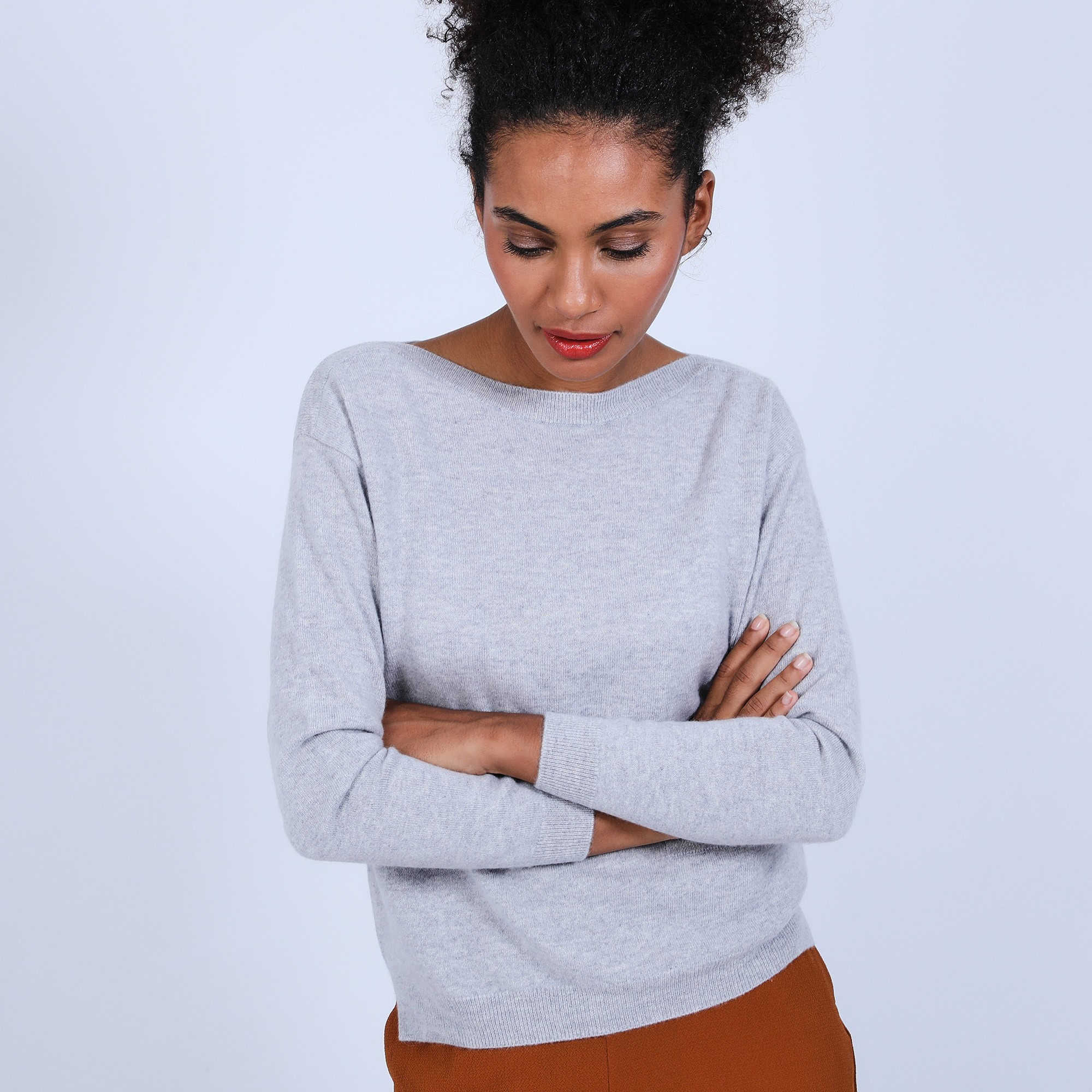 Pull col bateau avec petite poche - Bal