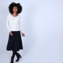 Pull col V en cachemire - Bijou