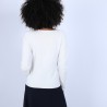 Pull col V en cachemire - Bijou