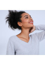 Pull col V en cachemire - Bijou