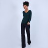 Pull col V en cachemire - Bijou