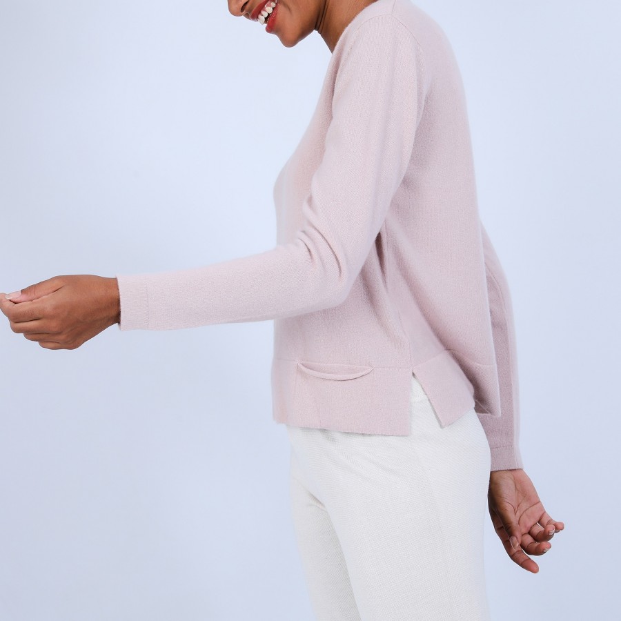 Pull court fentes côtés - Ophélie