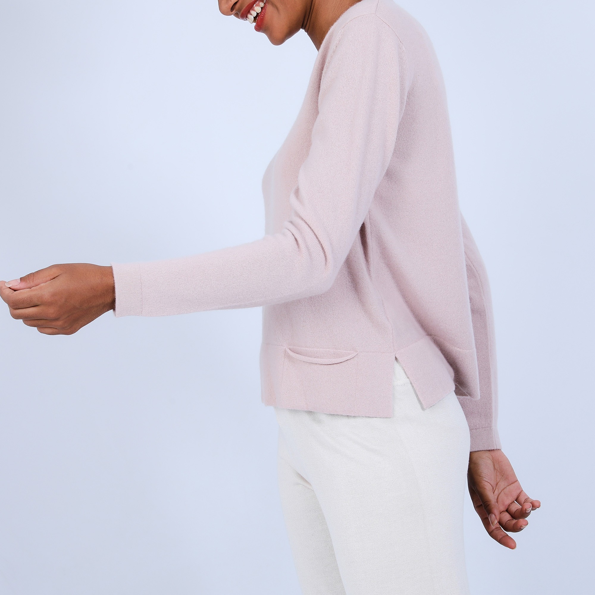 Pull court fentes côtés - Ophélie