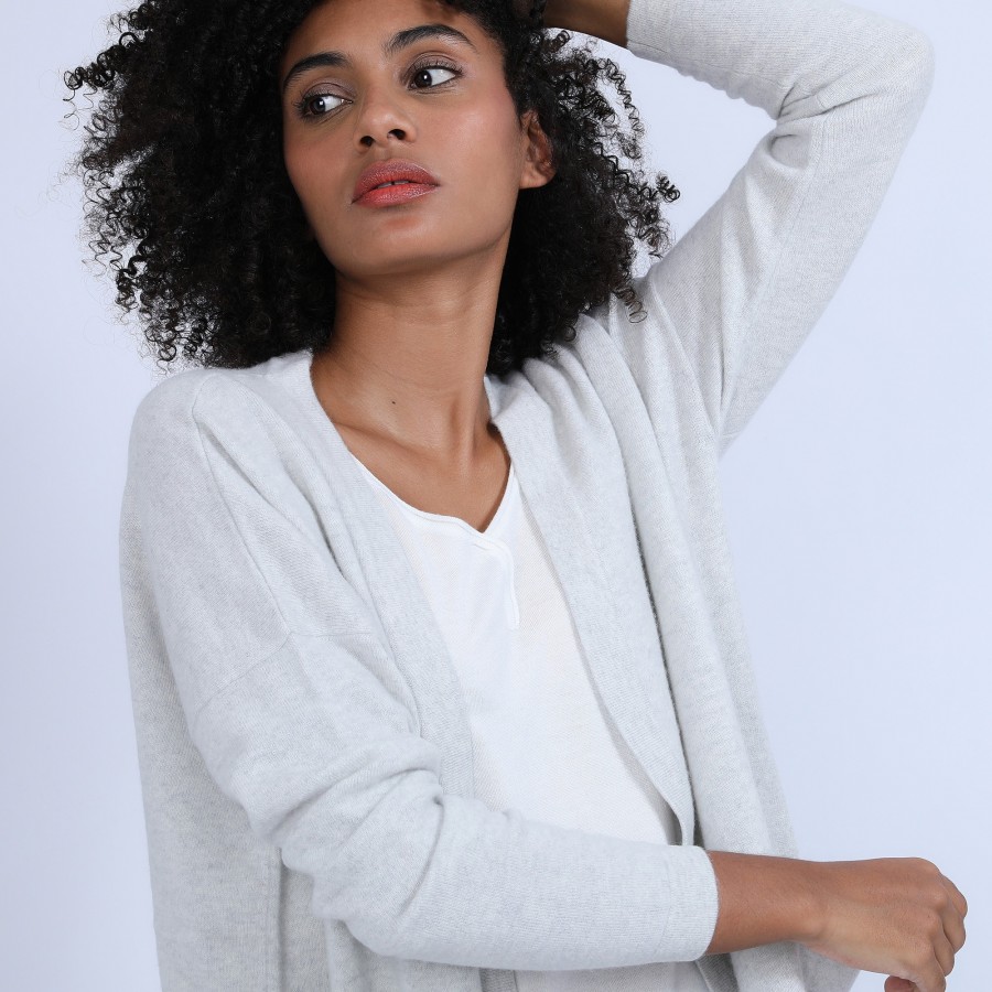 Cashmere cardigan with pockets - Hazel