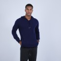 Cashmere hoodie - Harper 6340 Marine - 05 bleu marine