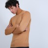 Pull col roulé en laine mérinos - Berry