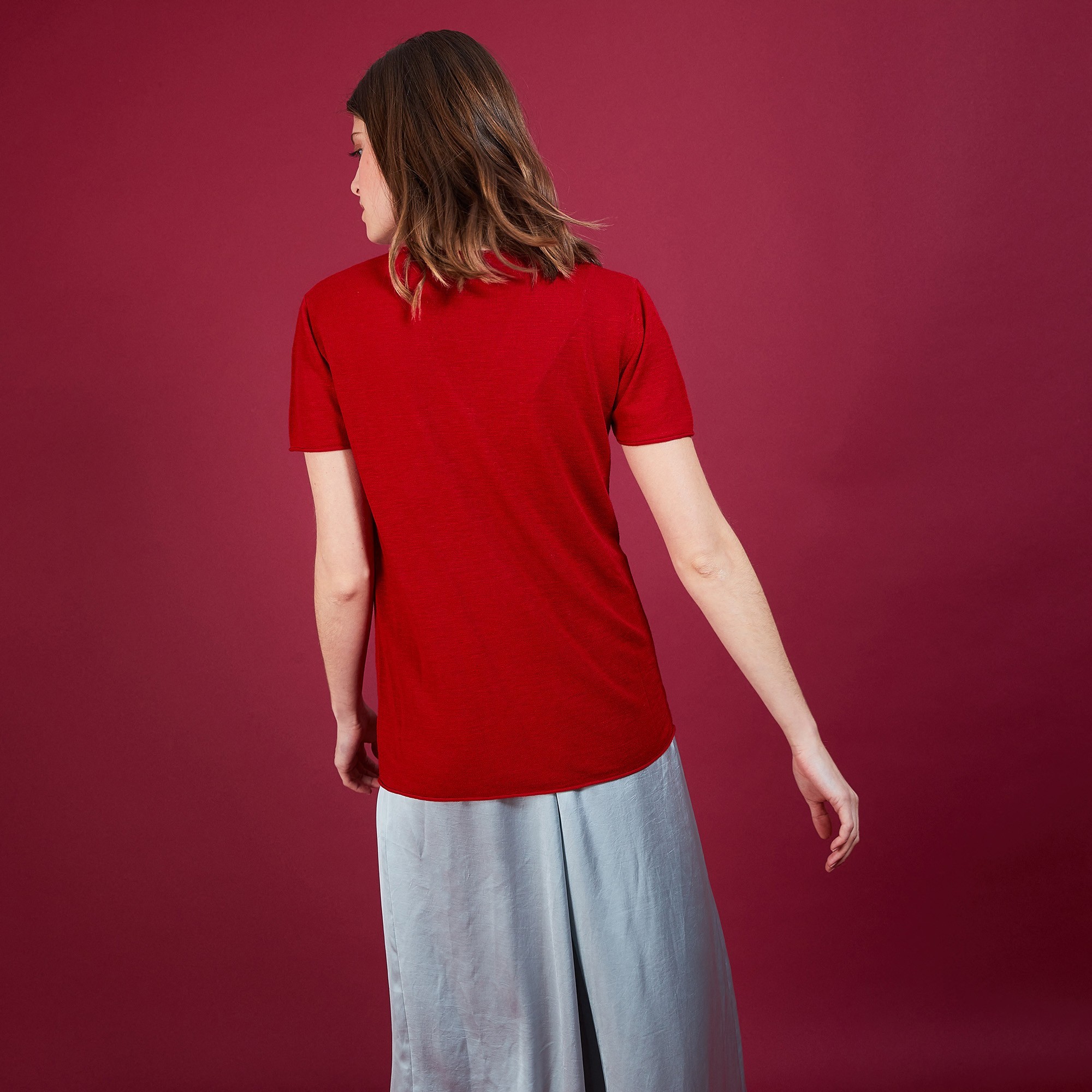 BALKAN  T SHIRT LIN FLAMME