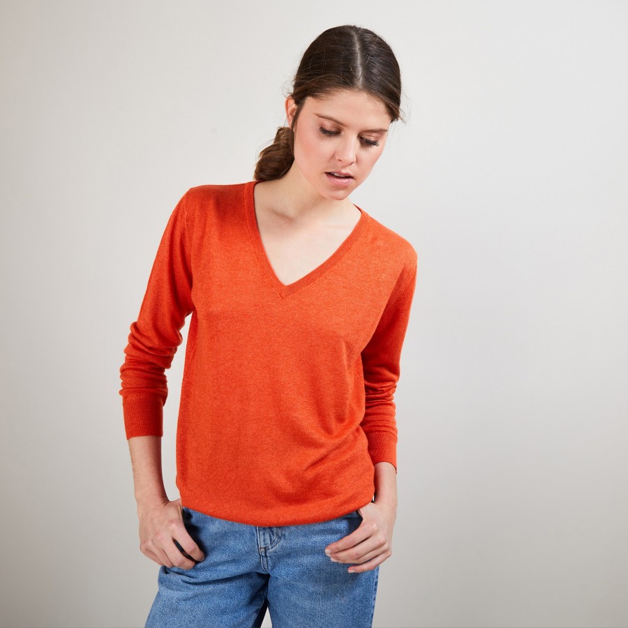 Linen cashmere sweater - Blondie