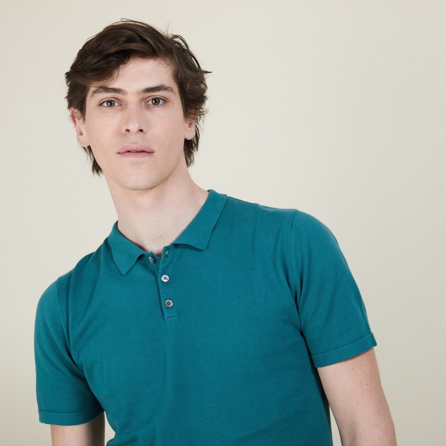 Camisa polo masculina de algodão - Bora