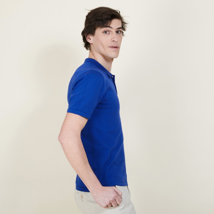 Camisa polo masculina de algodão - Bora