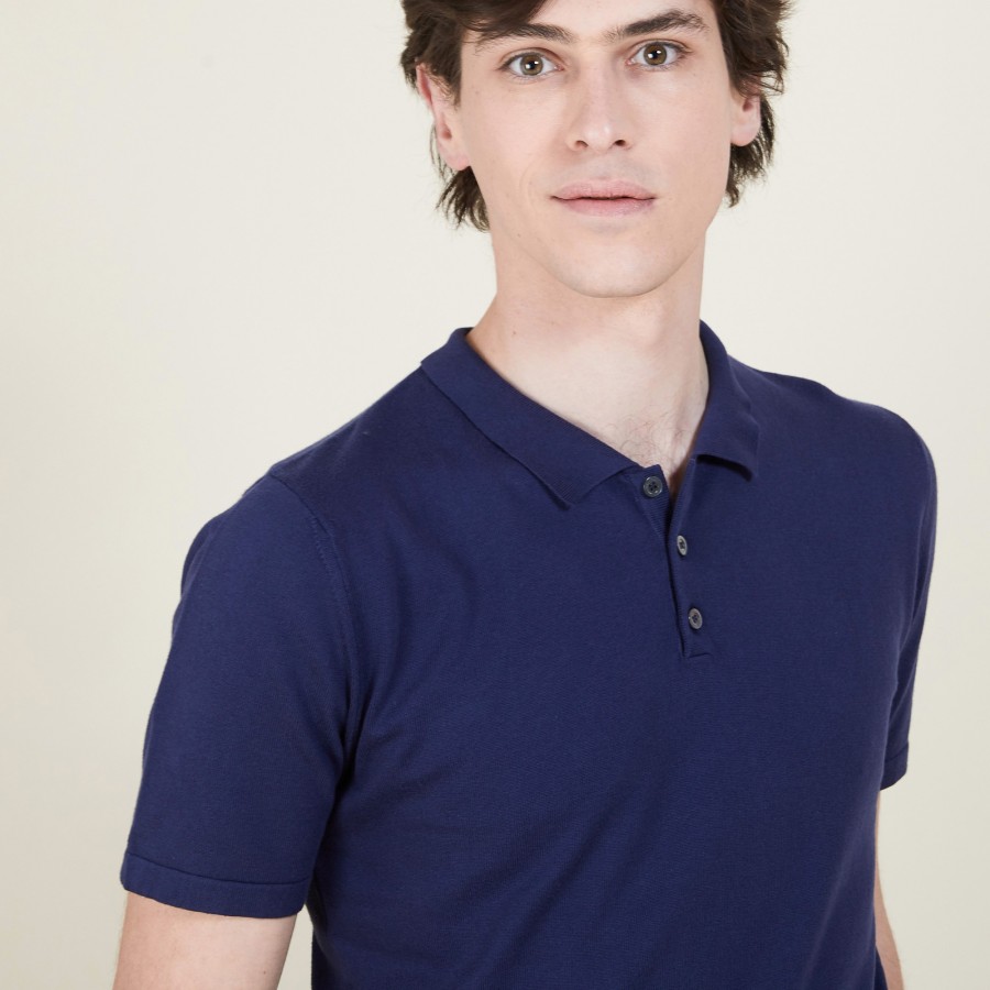 Camisa polo masculina de algodão - Bora