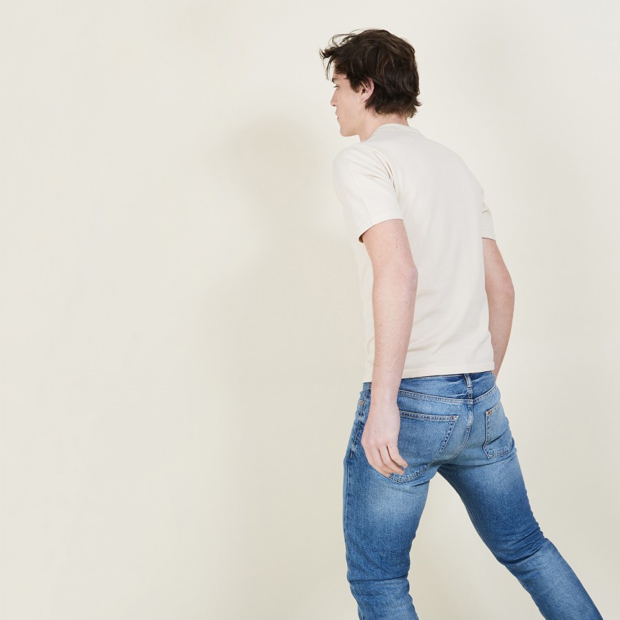 Camisa polo masculina de algodão - Bora