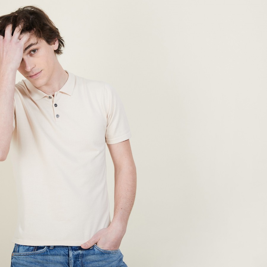 Camisa polo masculina de algodão - Bora