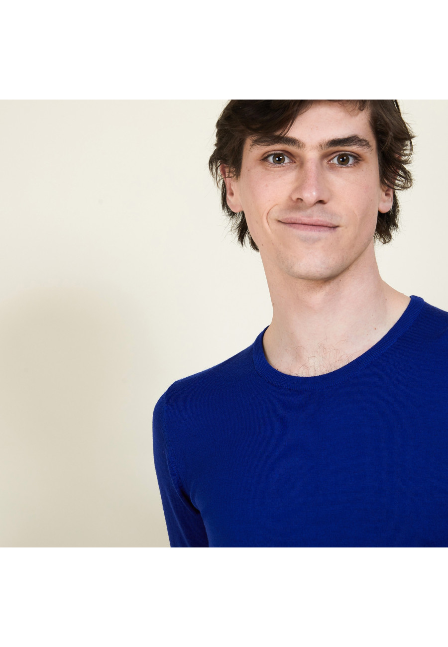 Merino Wool Crewneck Sweater - Eddie