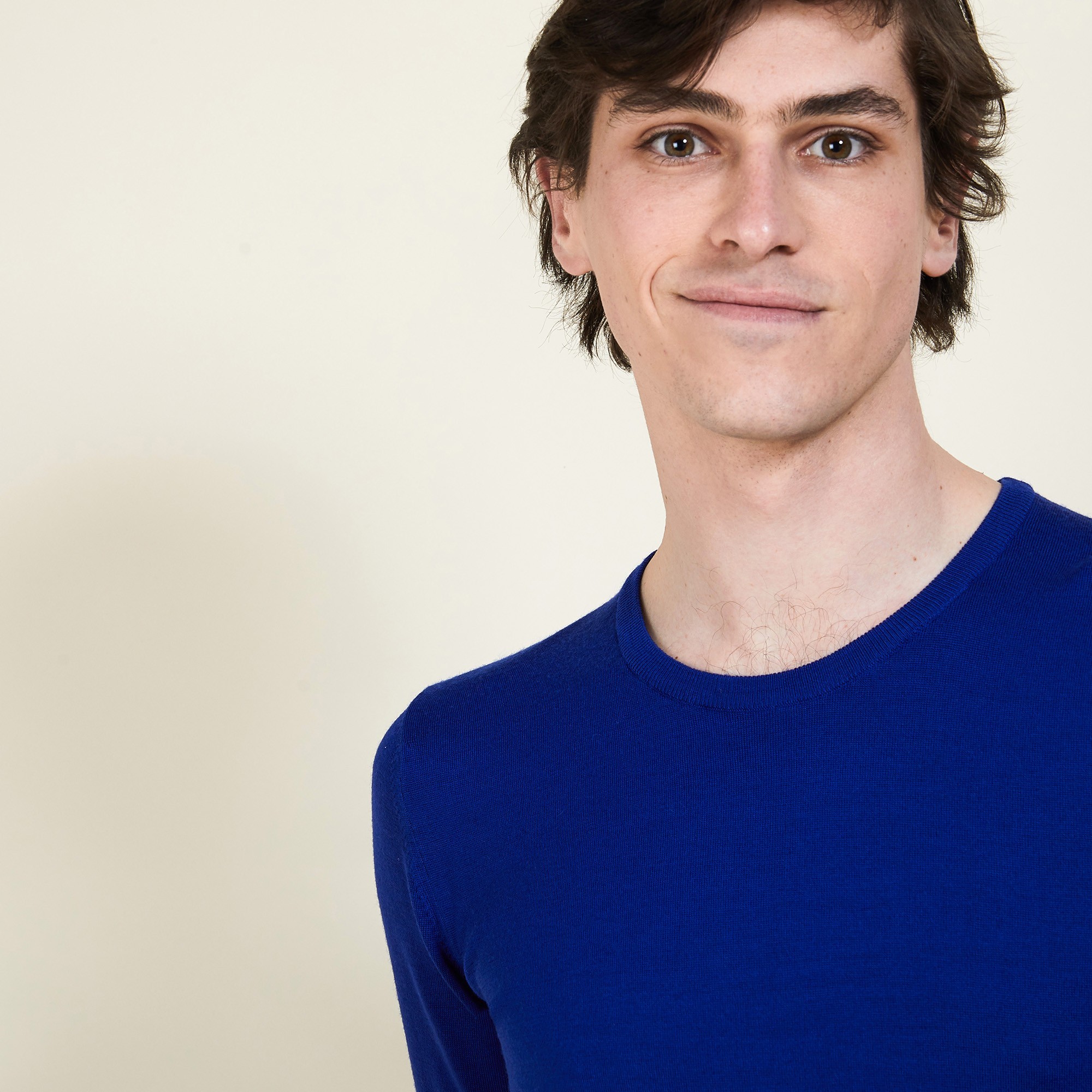 Pull col rond en 100% laine mérinos - Bardem