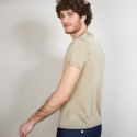 Polo manches courtes en Fil Lumière - Babar 6801 beige - 13 Beige moyen