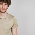 Polo en Fil Lumière poche avant - Blaze 6801 beige - 13 Beige moyen