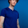Polo en Fil Lumière poche avant - Blaze 6841 altitude - 48 Bleu roi