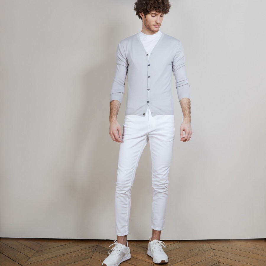 100% wool cardigan - Etienne