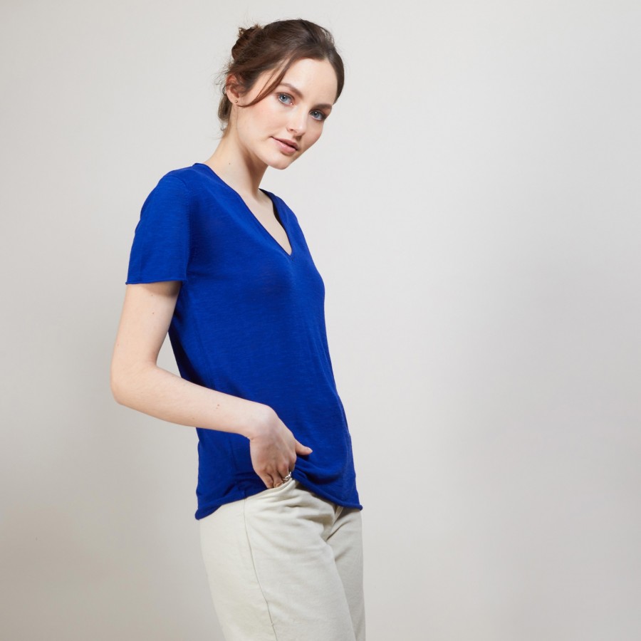 Camiseta de linho Slub - Balkan