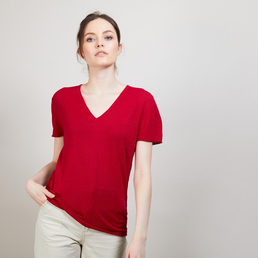 Camiseta de linho Slub - Balkan