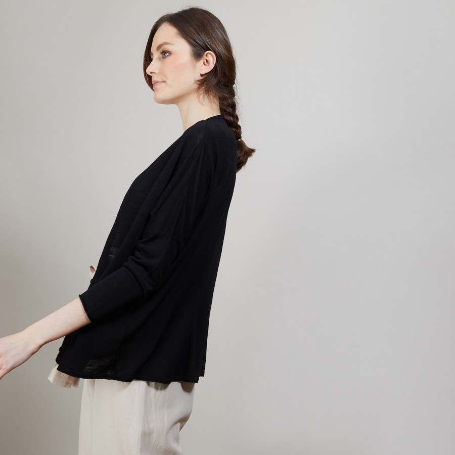 Colete longo de linho - Ballon