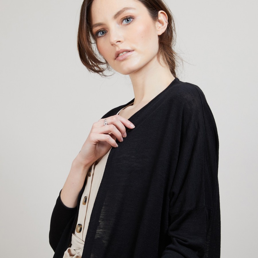 Long linen cardigan - Ballon