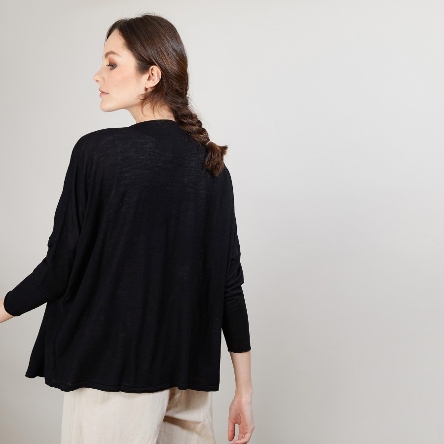 Long linen cardigan - Ballon
