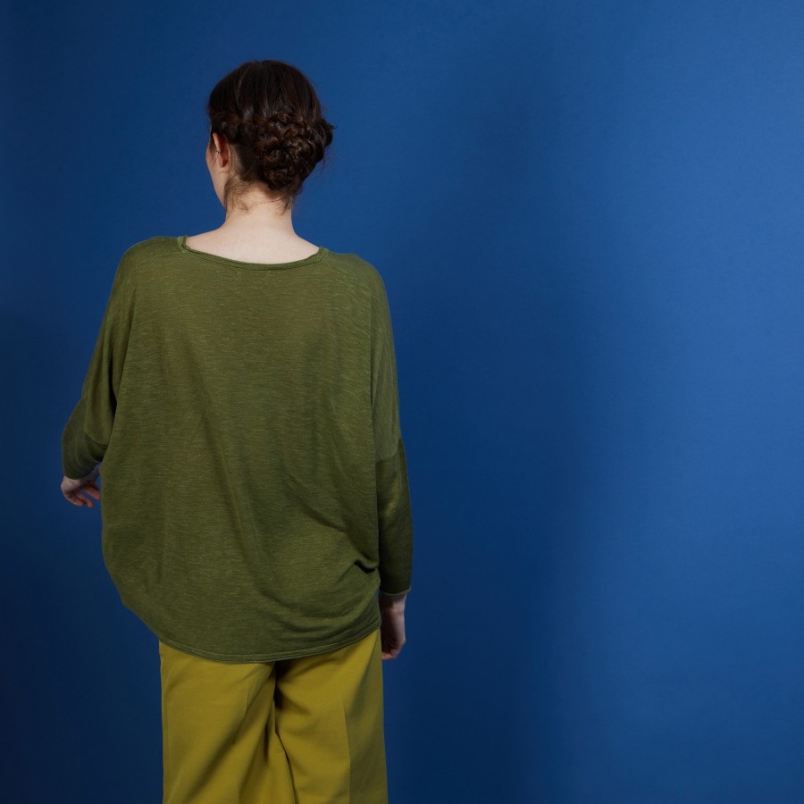 Long linen cardigan - Ballon