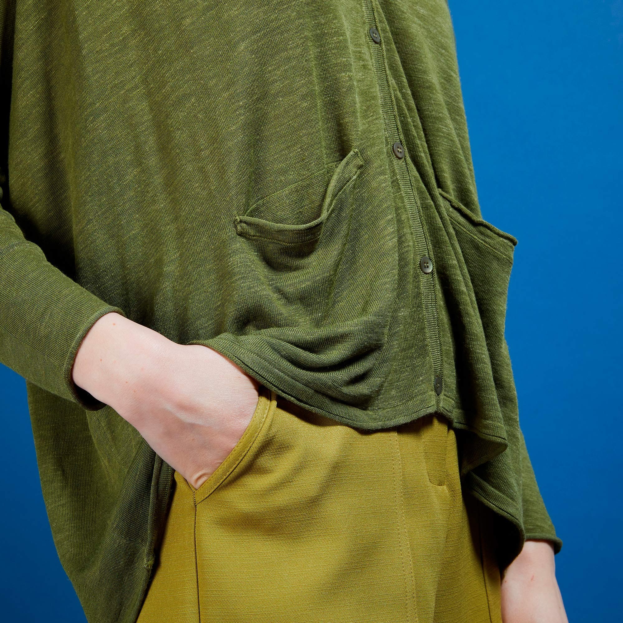 BALLON GILET LIN FLAMME