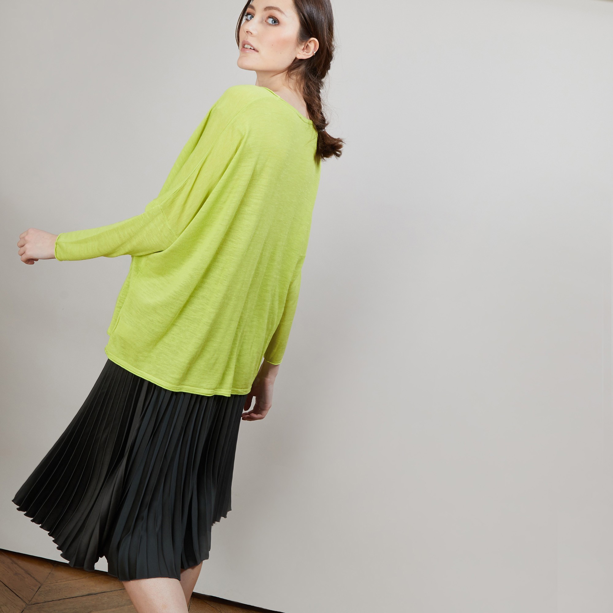 BALLON GILET LIN FLAMME