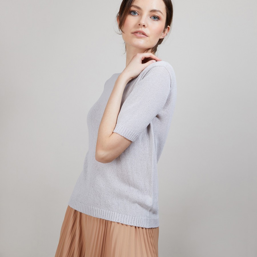 T-shirt with elbow sleeves - Bapteme