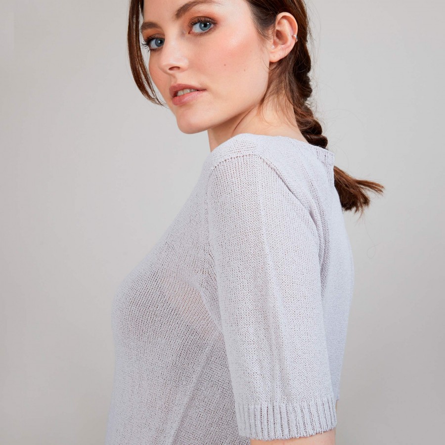 T-shirt with elbow sleeves - Bapteme