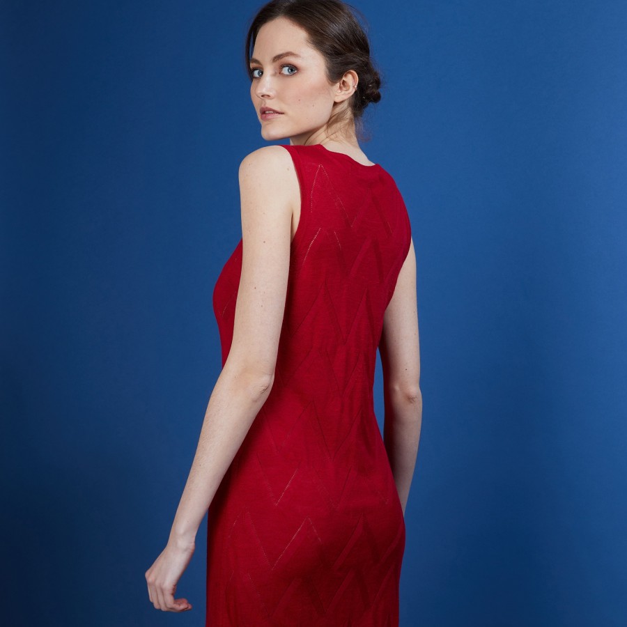 Vestido longo de linho - Come