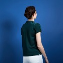Polo en Fil Lumière - Bilbo 6850 meleze - 21 Vert foncé