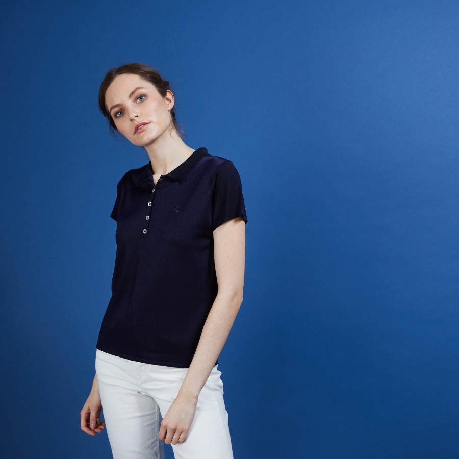 Fil Lumière polo shirt for women - Bilbo