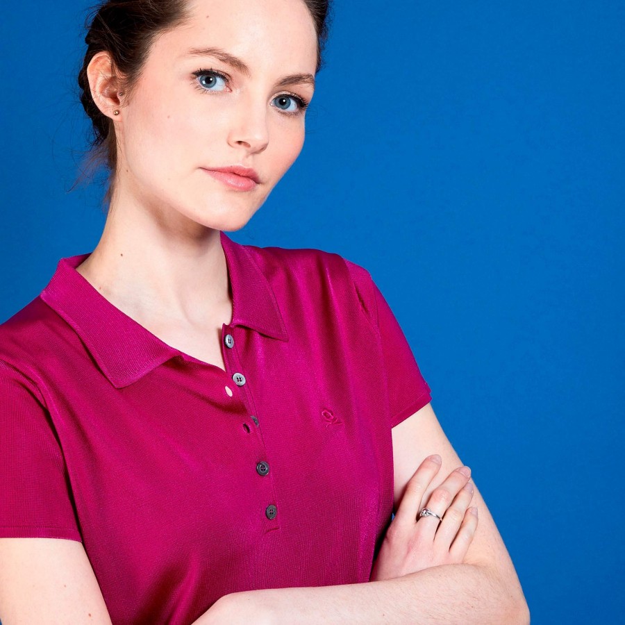 Fil Lumière polo shirt for women - Bilbo